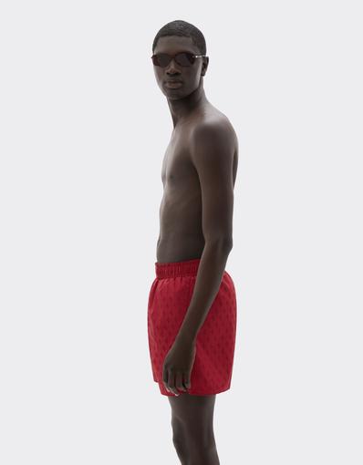 Swimsuit with Prancing Horse motif
