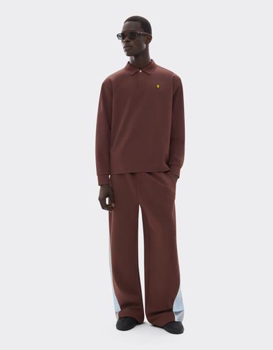 Scuderia Ferrari polo shirt in technical fabric