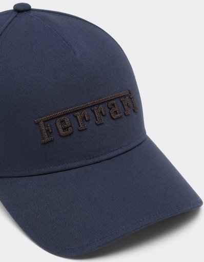 Cotton Twill Baseball Cap with Embroidered Logo