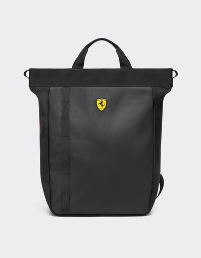 Tote backpack with Ferrari Scudetto