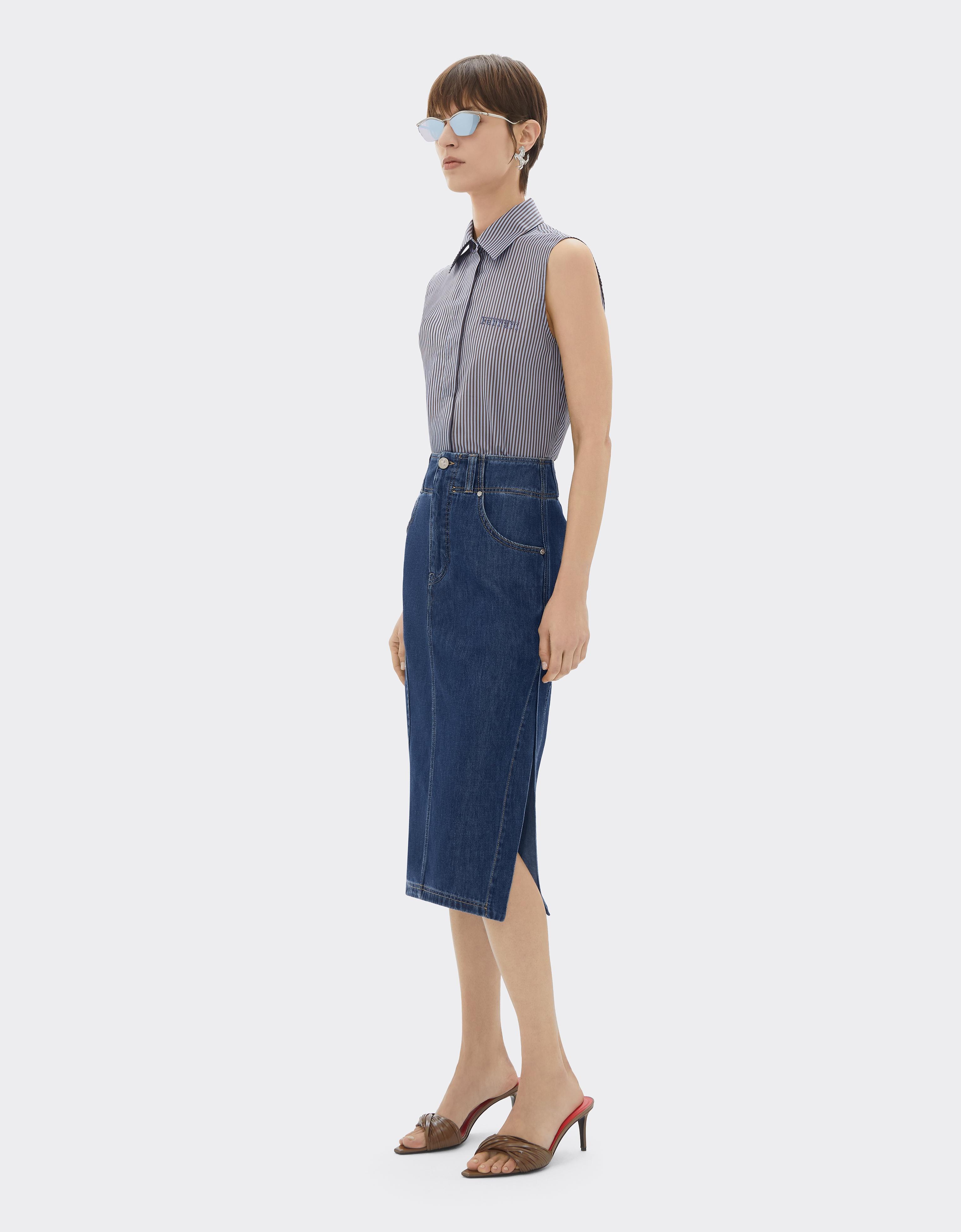 WOMAN DENIM SKIRT