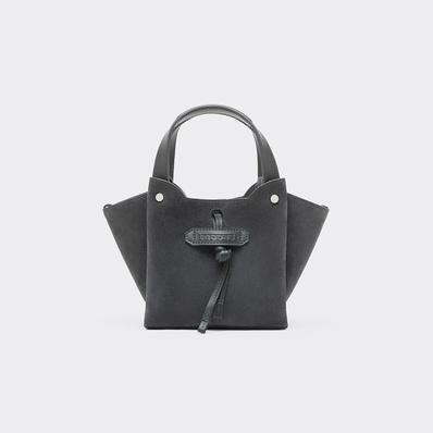 La Tote Bag Ferrari mini in Suede