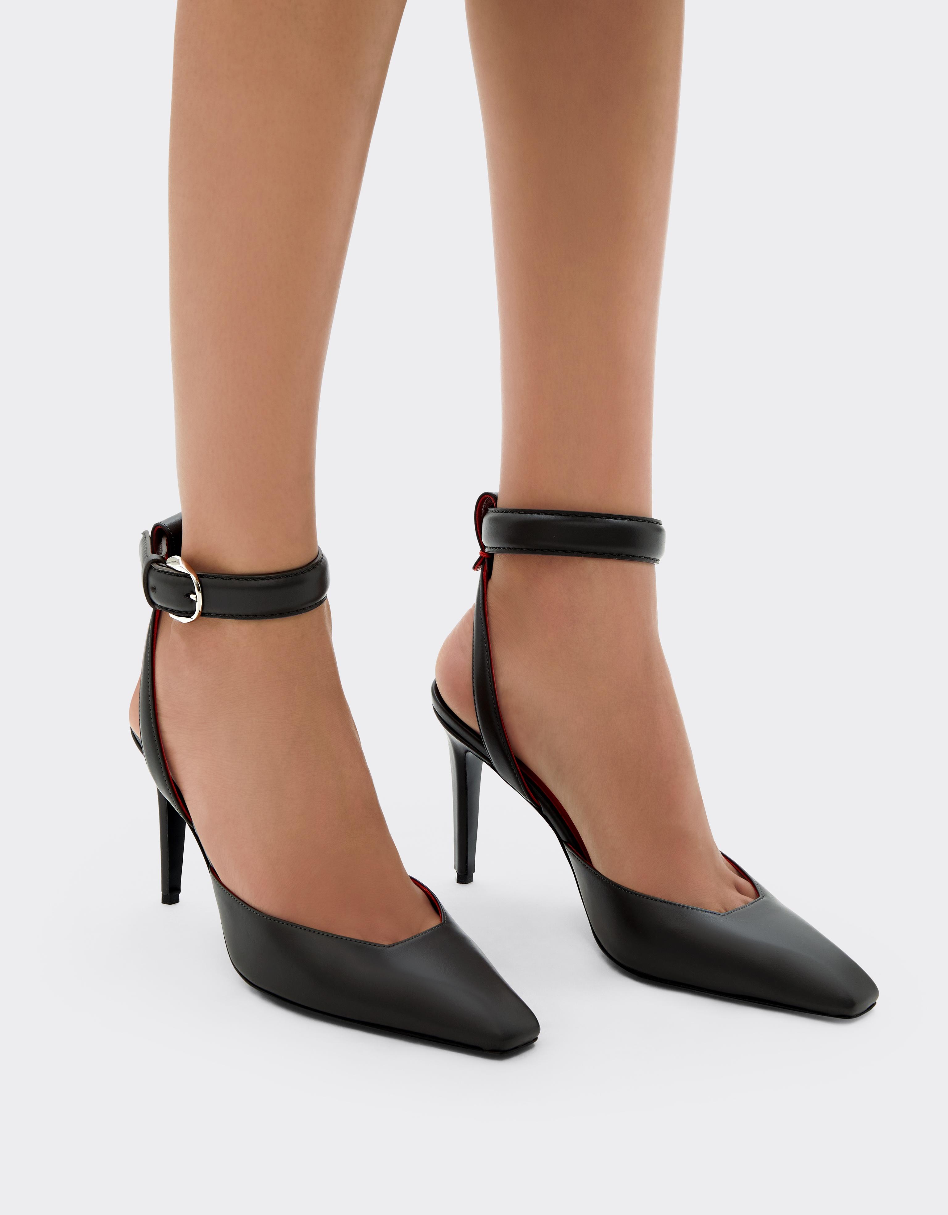 EDGE SANDAL HEEL H85 LEATHER