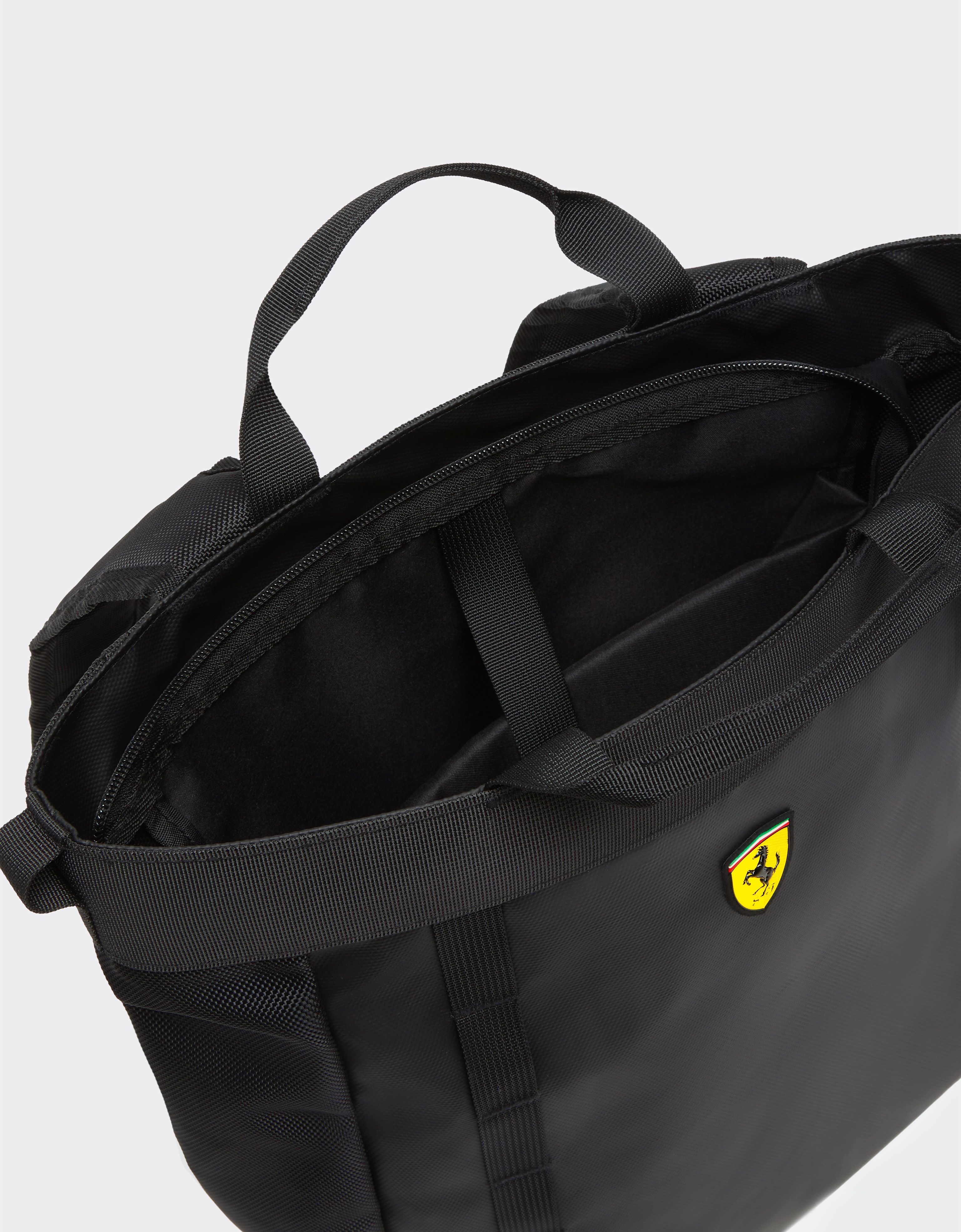 Tote backpack with Ferrari Scudetto