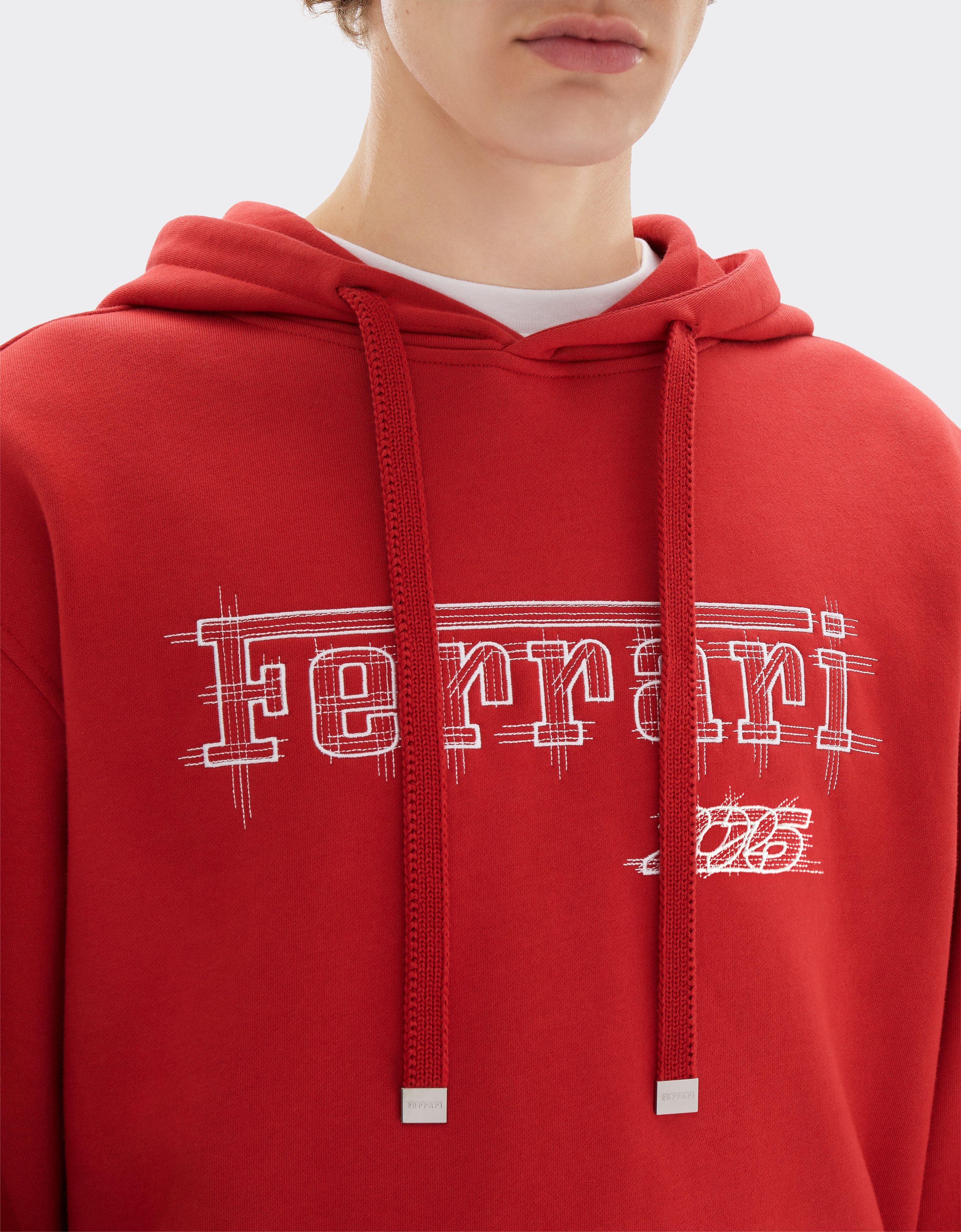 Sudadera Ferrari de algodón para el GP de Mónaco 2026