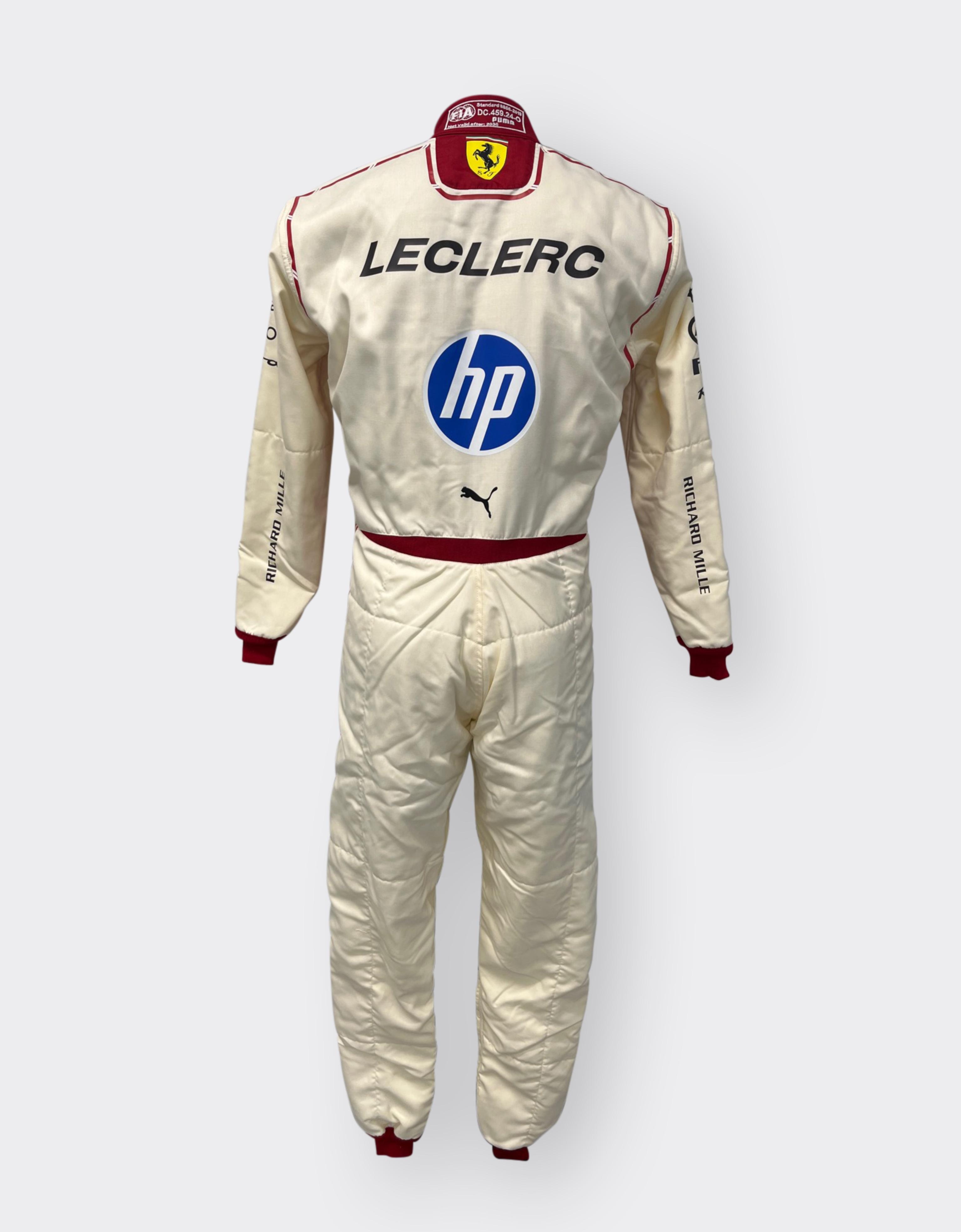Tuta da corsa Replica Leclerc per il GP Monaco 2026