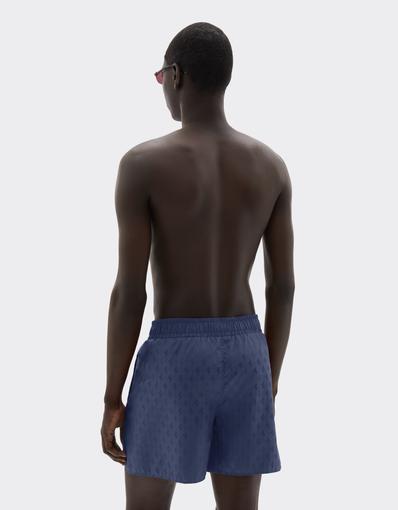 Swimsuit with Prancing Horse motif