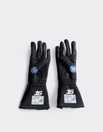 Leclerc Replica Ferrari racing gloves for the 2026 Singapore Grand Prix