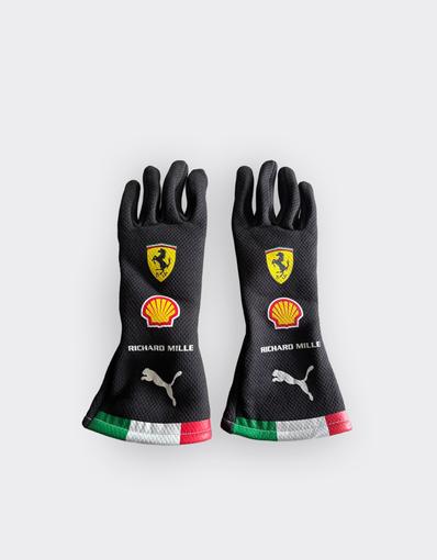 Leclerc Replica Racing Gloves for the 2026 Singapore Grand Prix