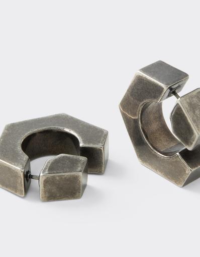 Metal Bolt Earrings
