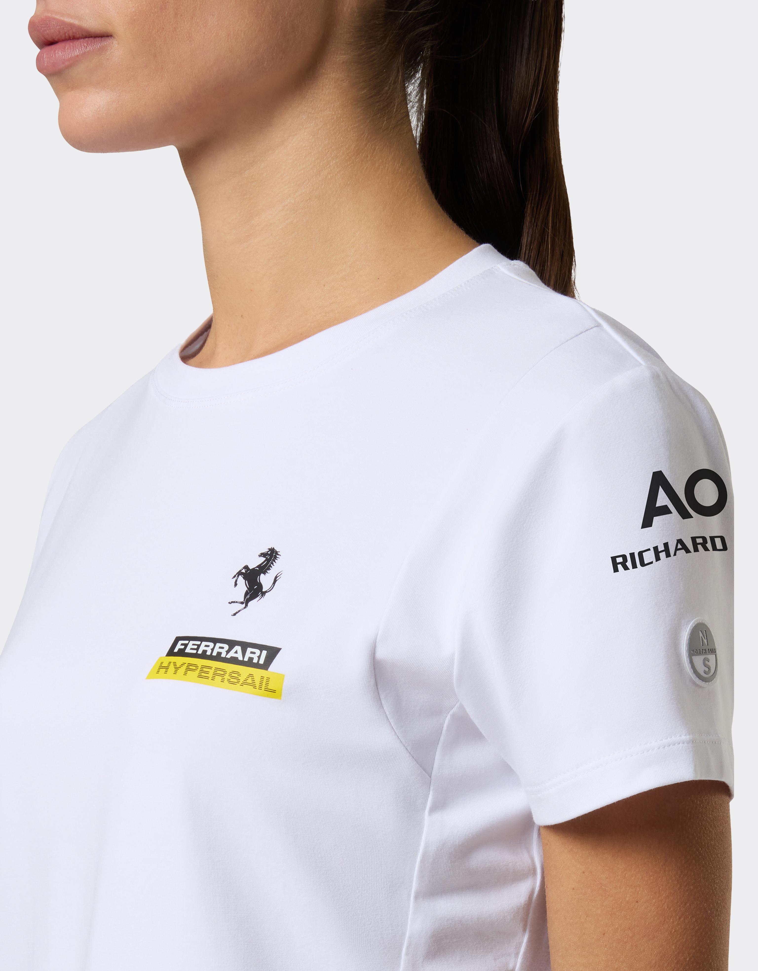 T-shirt in Tech Jersey Hypersail Ferrari
