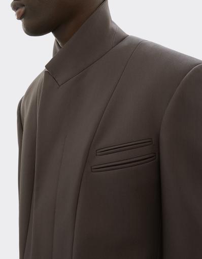 Single-breasted Crepe Blazer