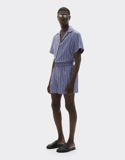 Ferrari Monogram silk shorts