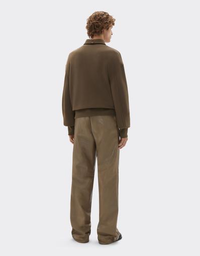 Wool and Cotton Polo Shirt