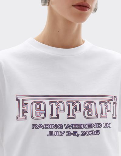 T-shirt Ferrari pour le GP de Silverstone 2026