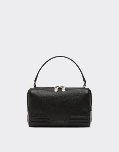 Sac à bandoulière GT en cuir grenat