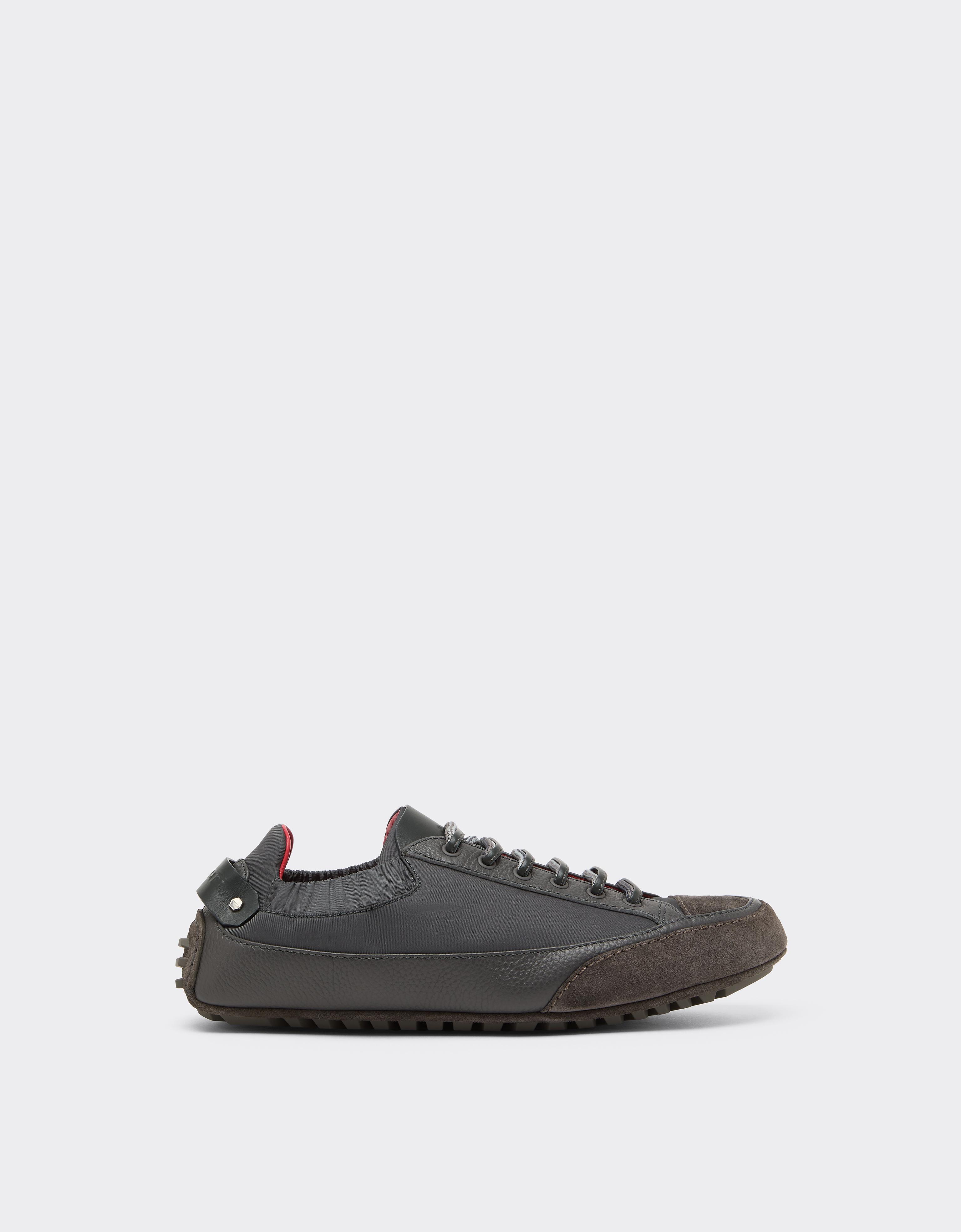 Zapatillas Driver de piel y ante