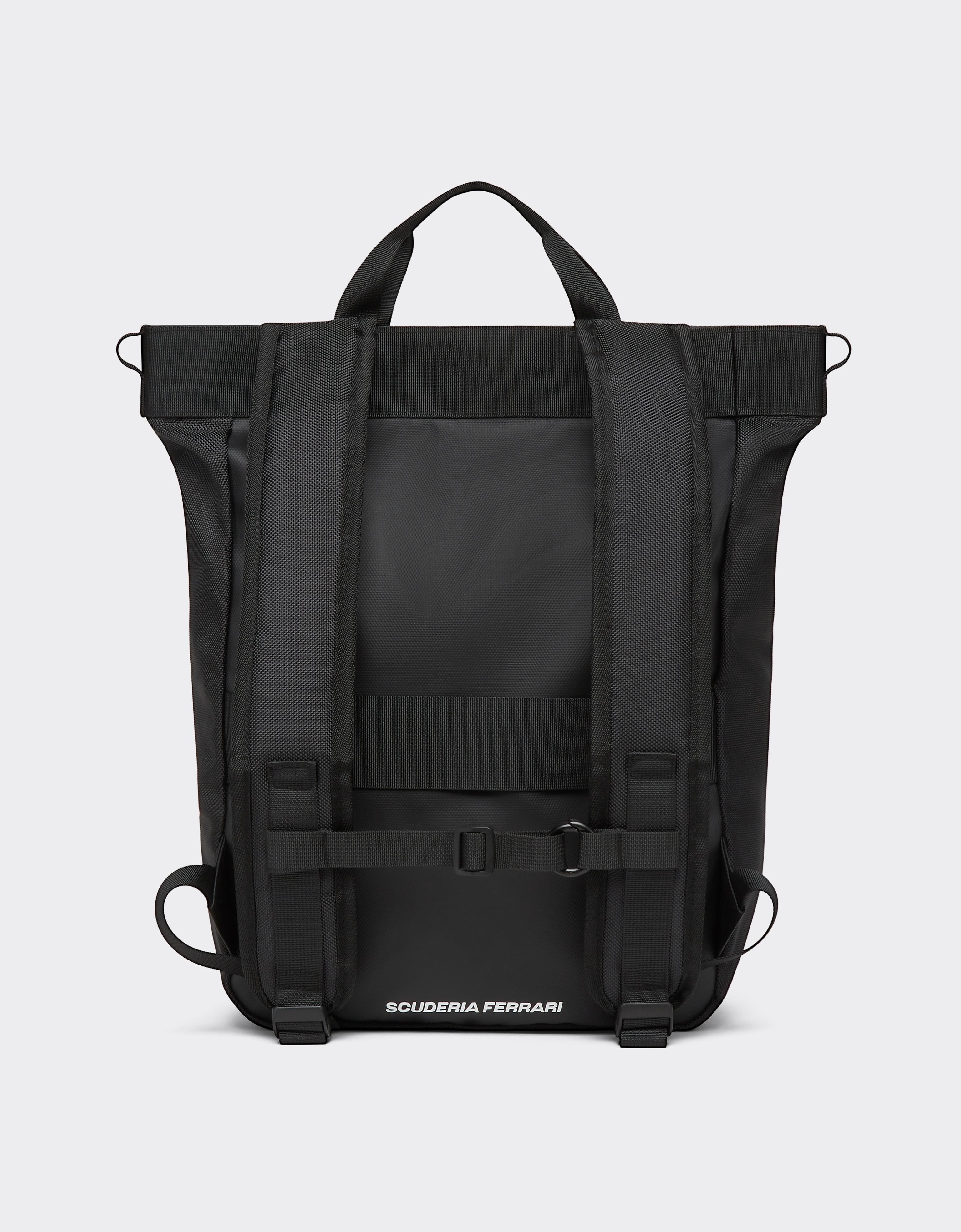 Tote backpack with Ferrari Scudetto