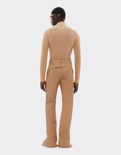Semi-transparent Tulle Turtleneck