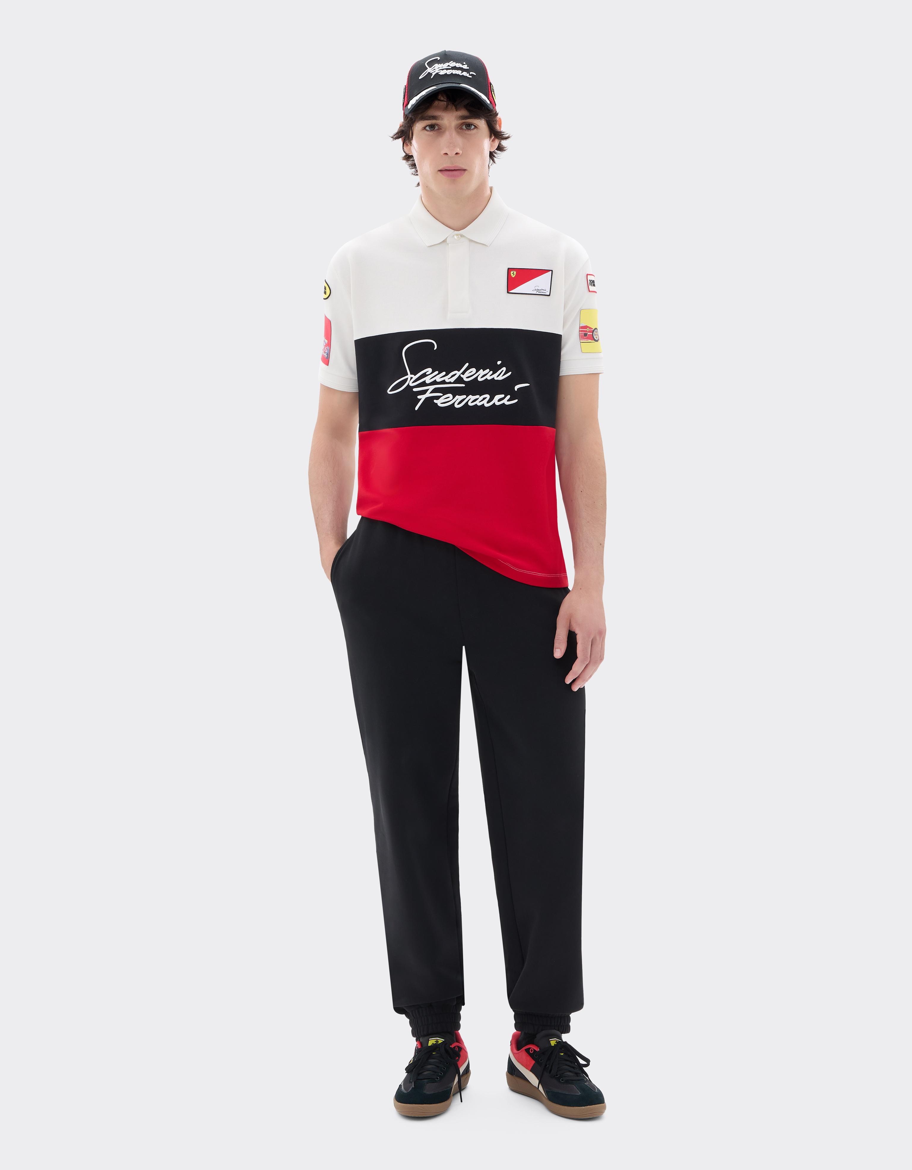 Scuderia Ferrari cotton polo shirt