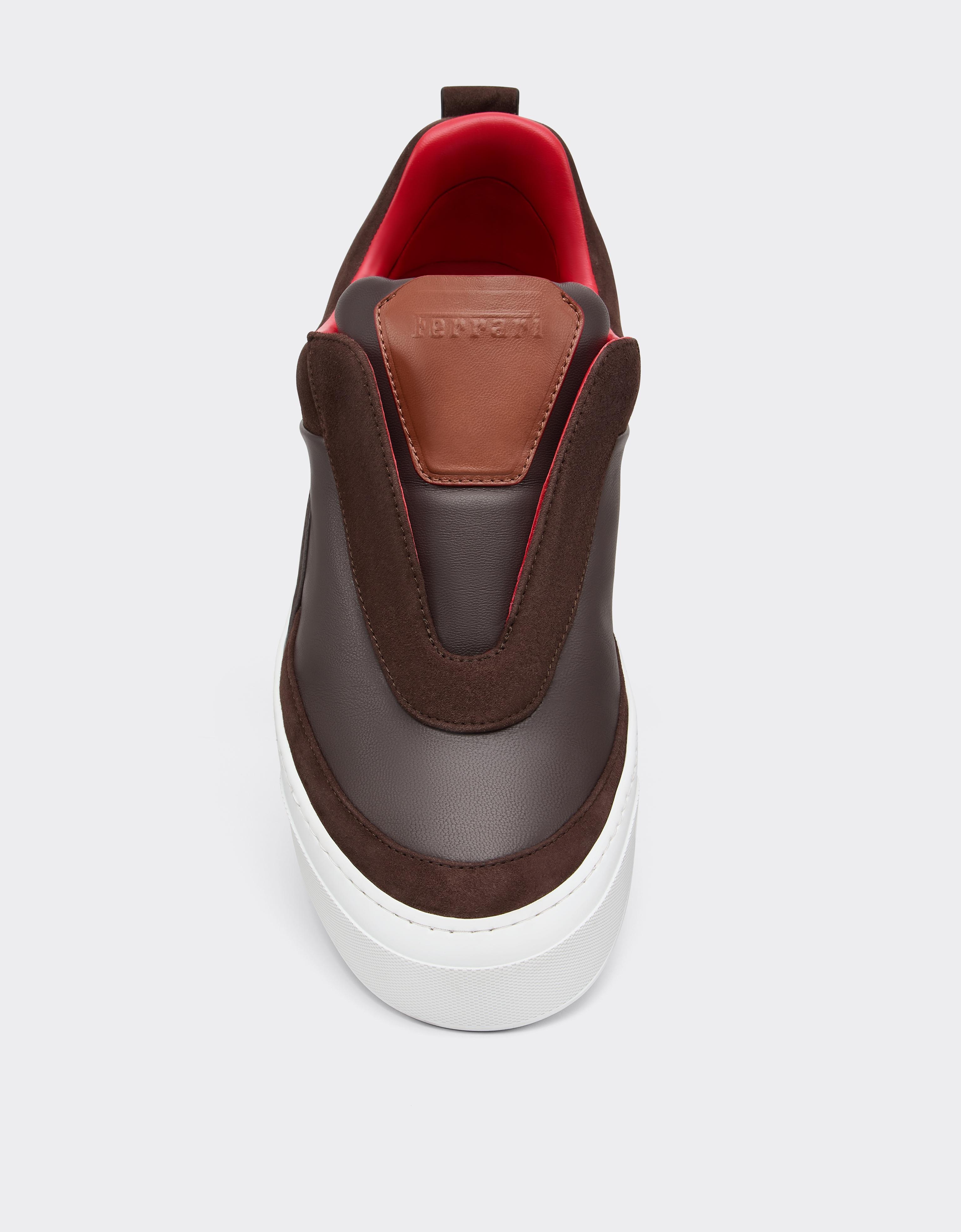 Zapatillas de napa y ante