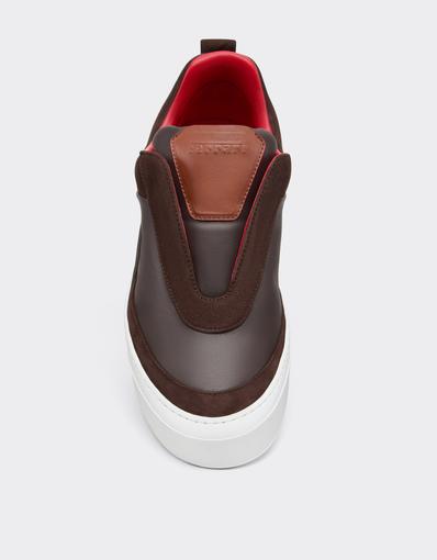 Nappa and Suede Trainers