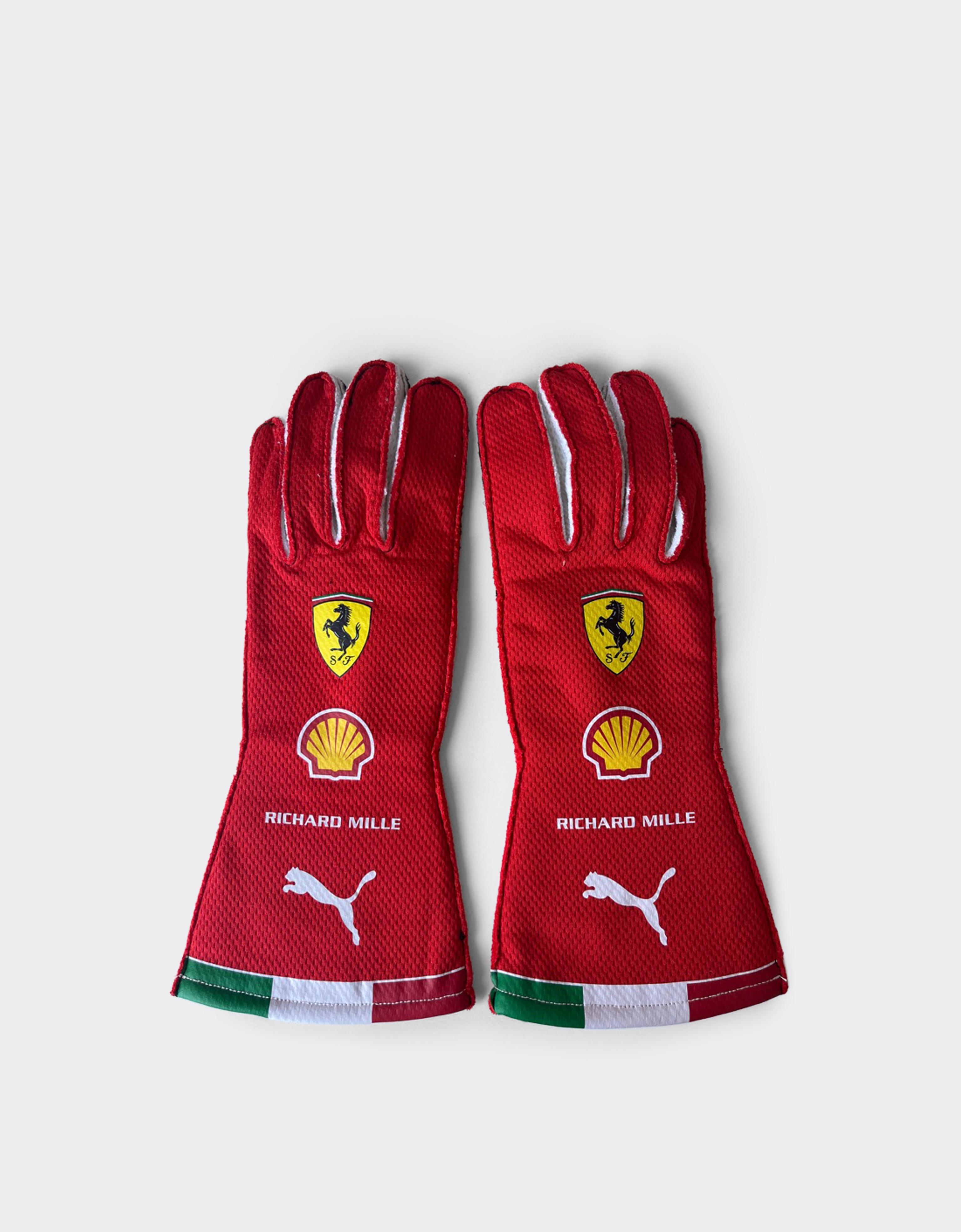 Replica Hamilton Ferrari racing gloves for the 2026 Monza Grand Prix