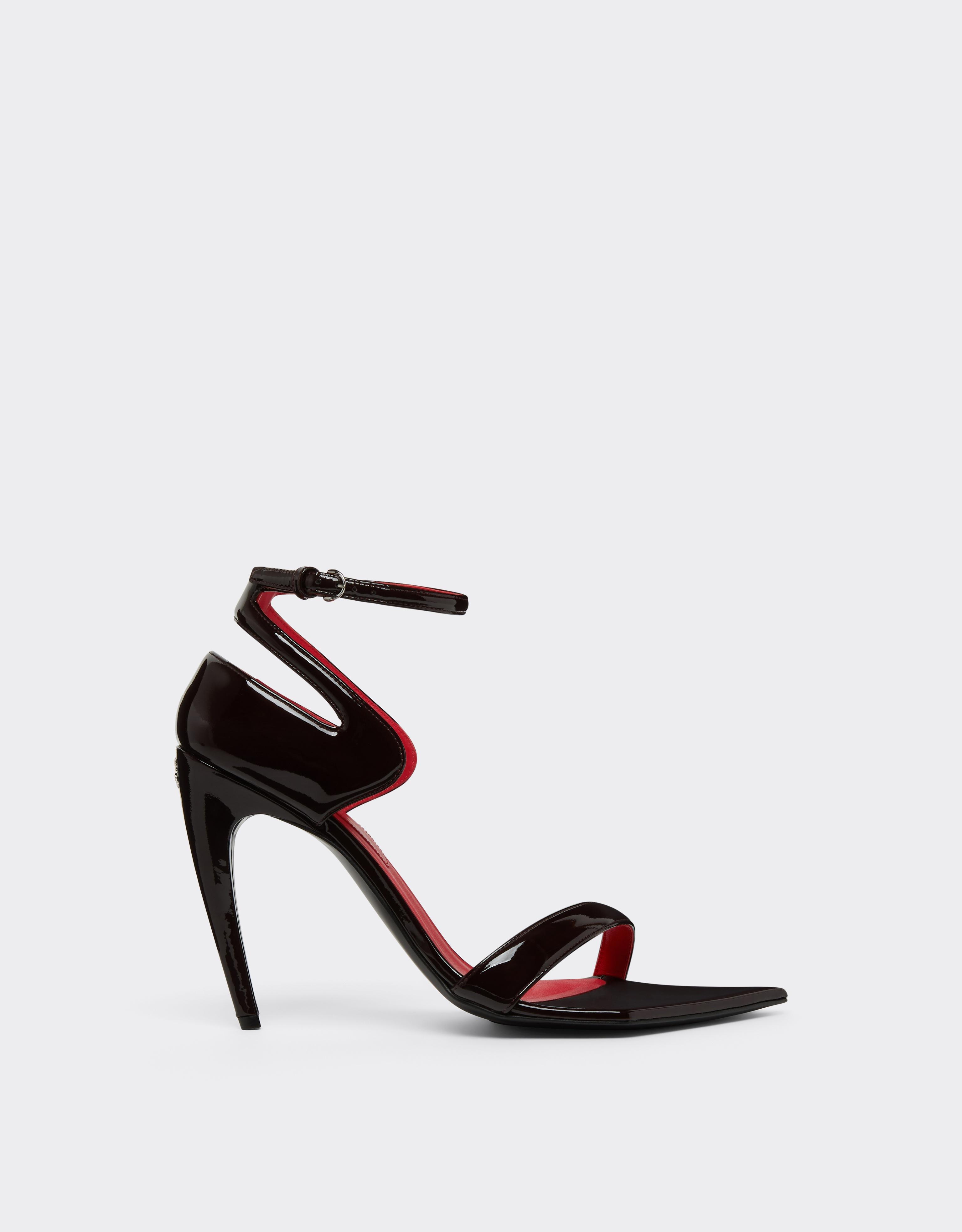 Patent Leather Heeled Sandal