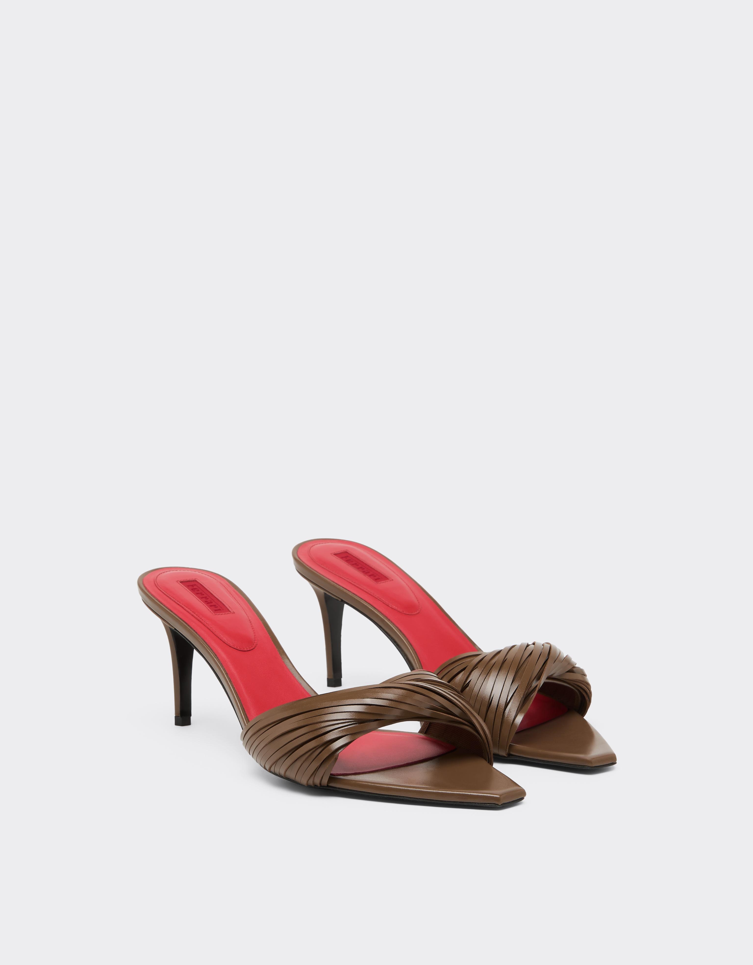 MULE SANDAL H65 WET LEATHER