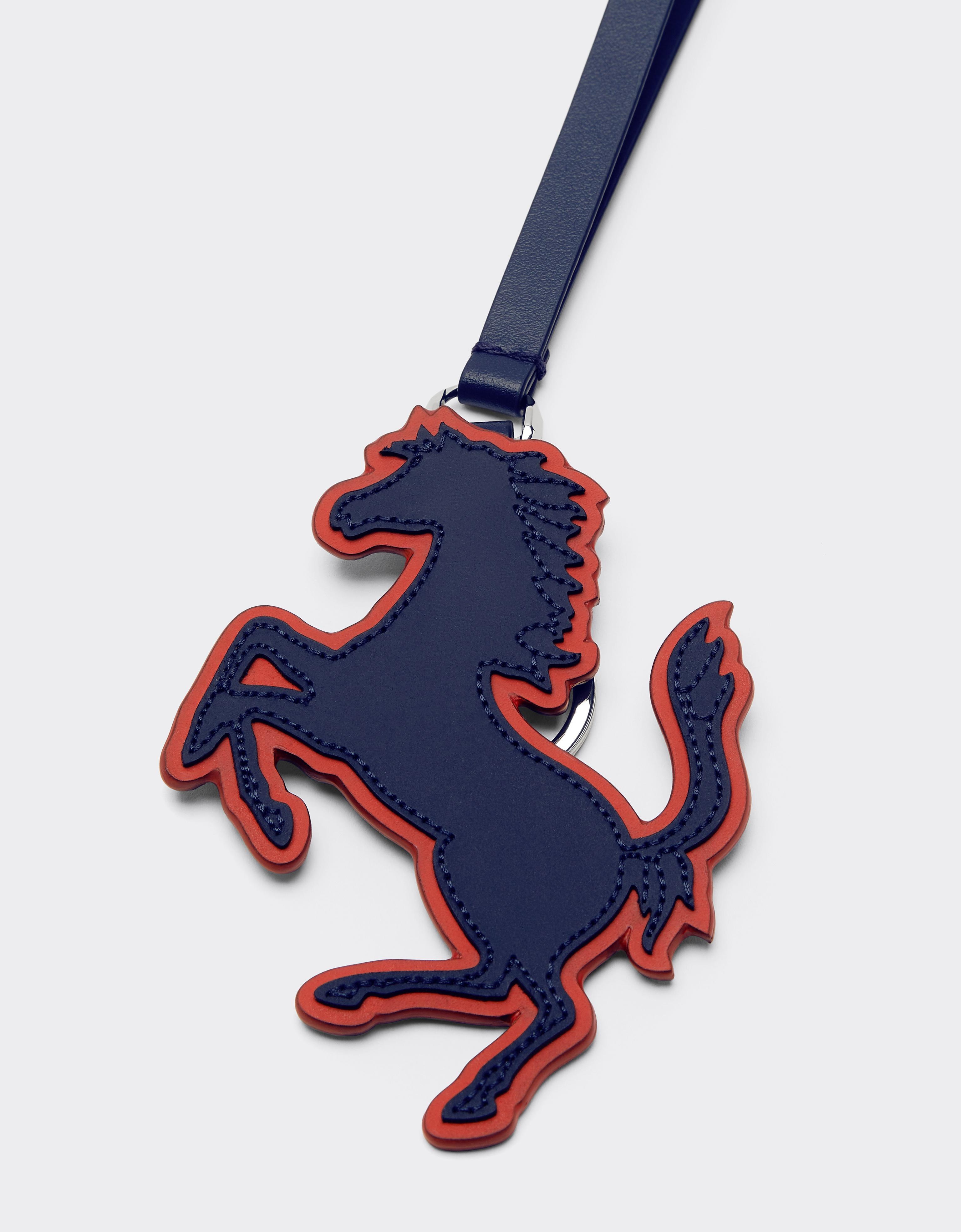 Portachiavi Cavallino Rampante in pelle