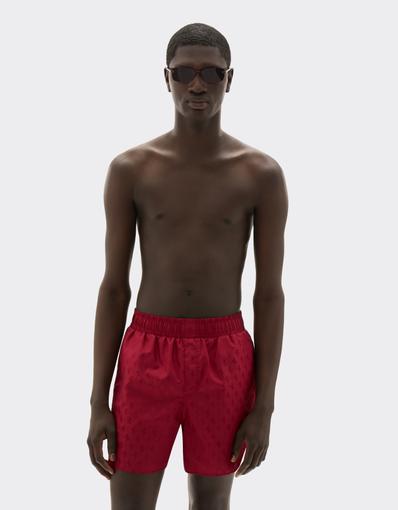Swimsuit with Prancing Horse motif