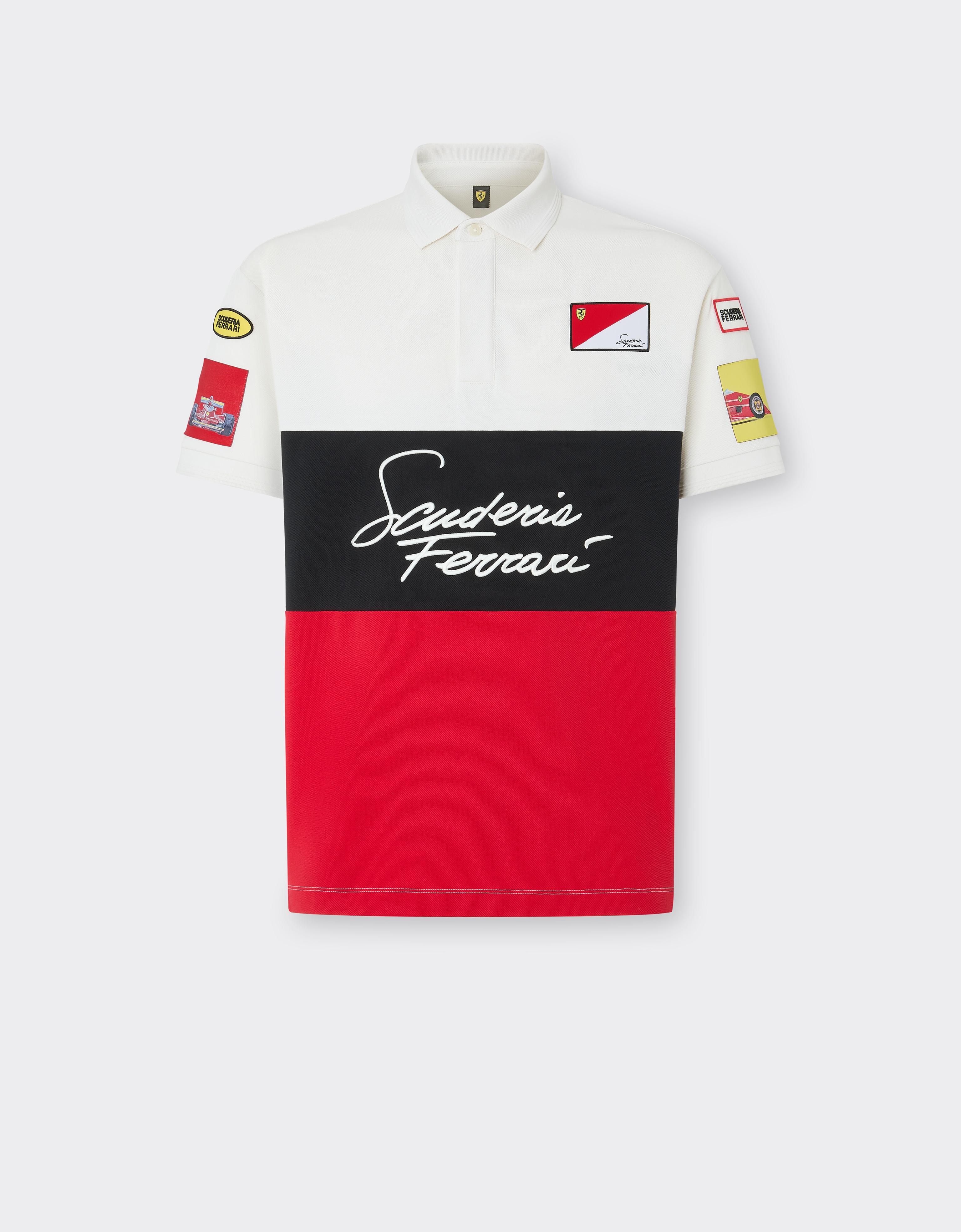 Scuderia Ferrari cotton polo shirt
