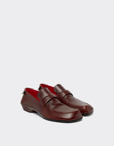 Polished Leather Loafer