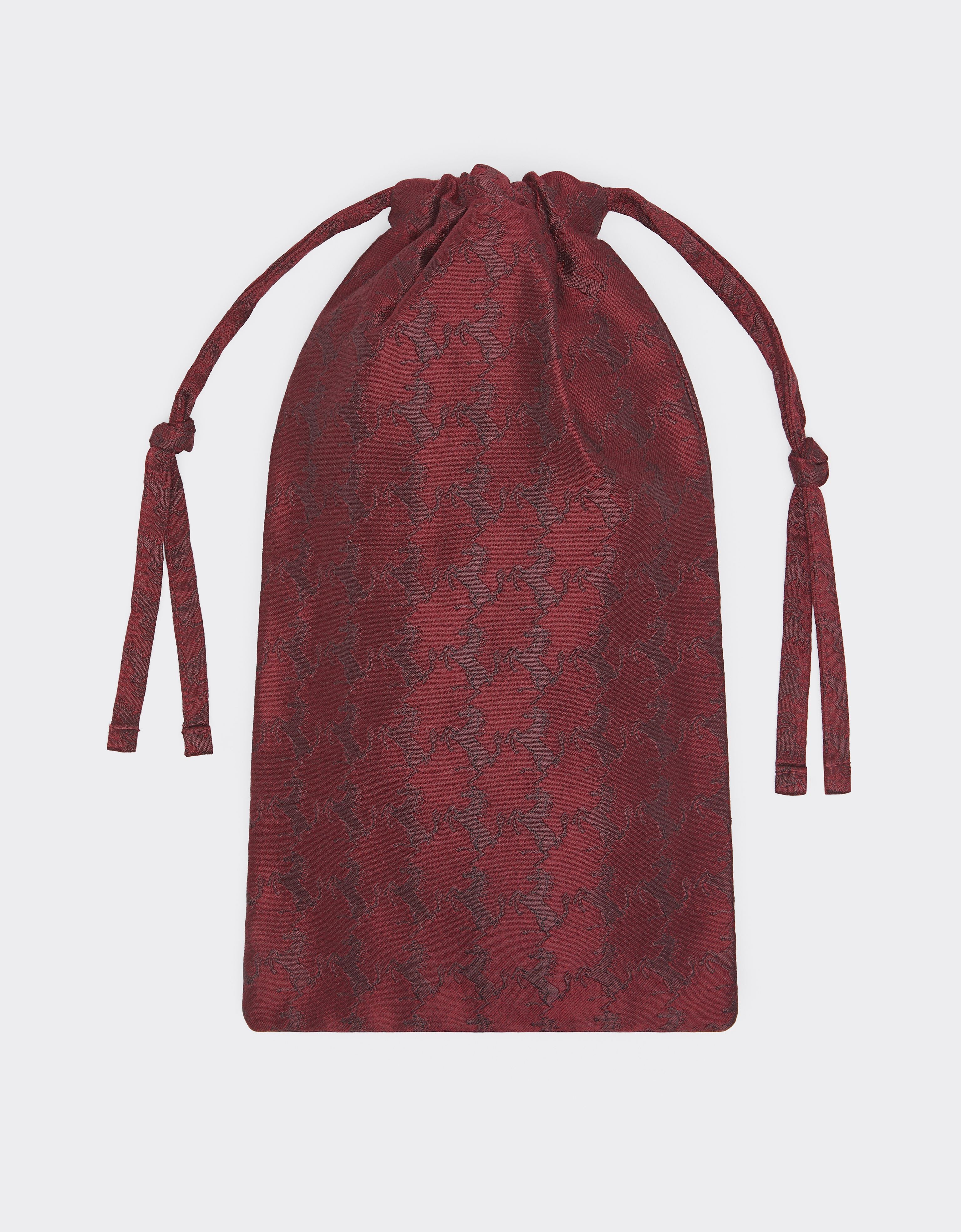 Antifaz de noche de seda jacquard