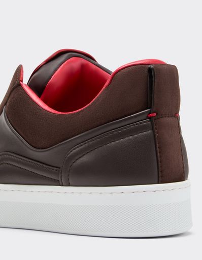 Nappa and Suede Trainers