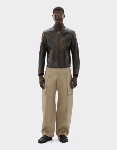 Reconditioned by Ferrari leather jacket for the 2026 Silverstone GP