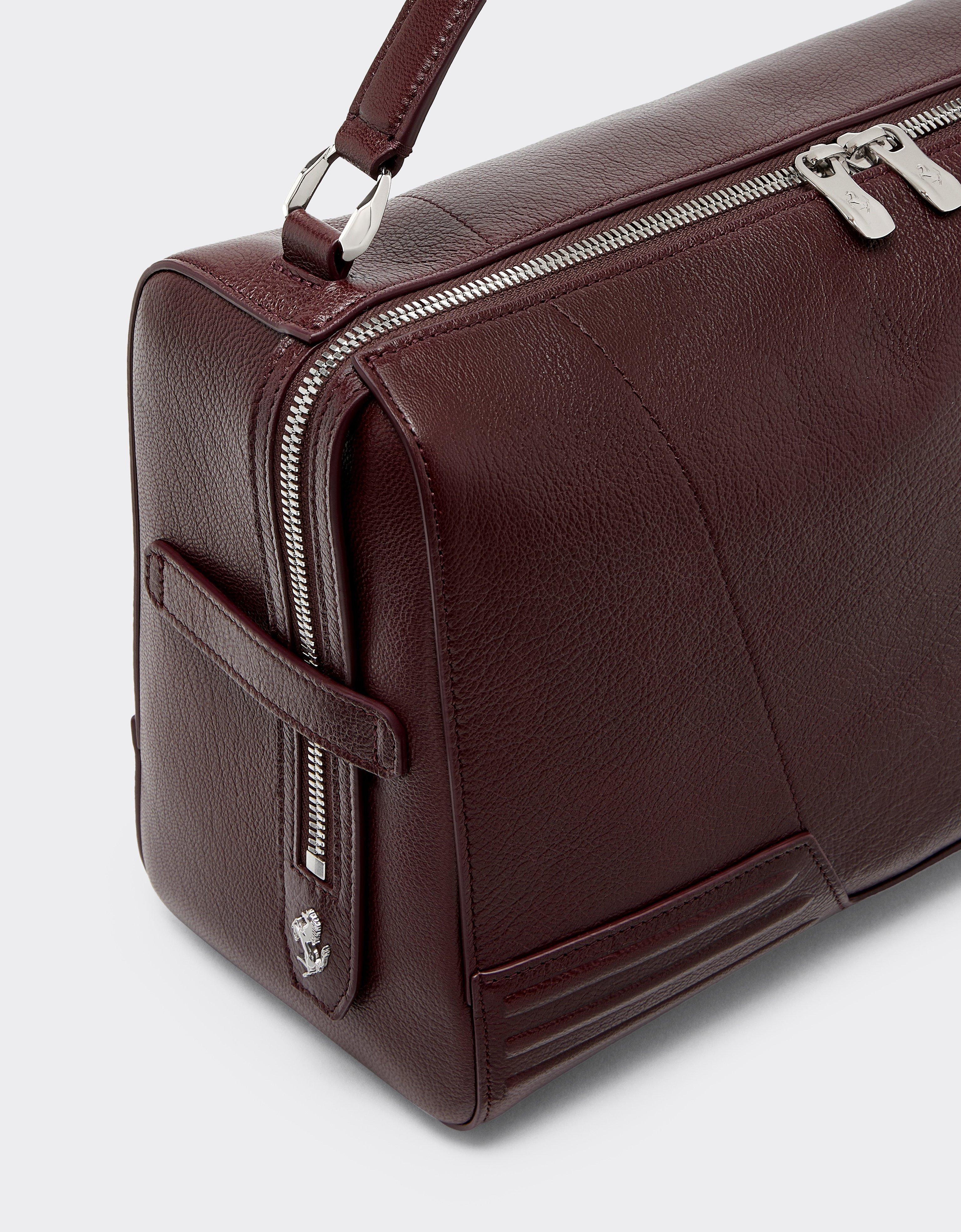 Ferrari GT Soft Bag in Garnet Leather