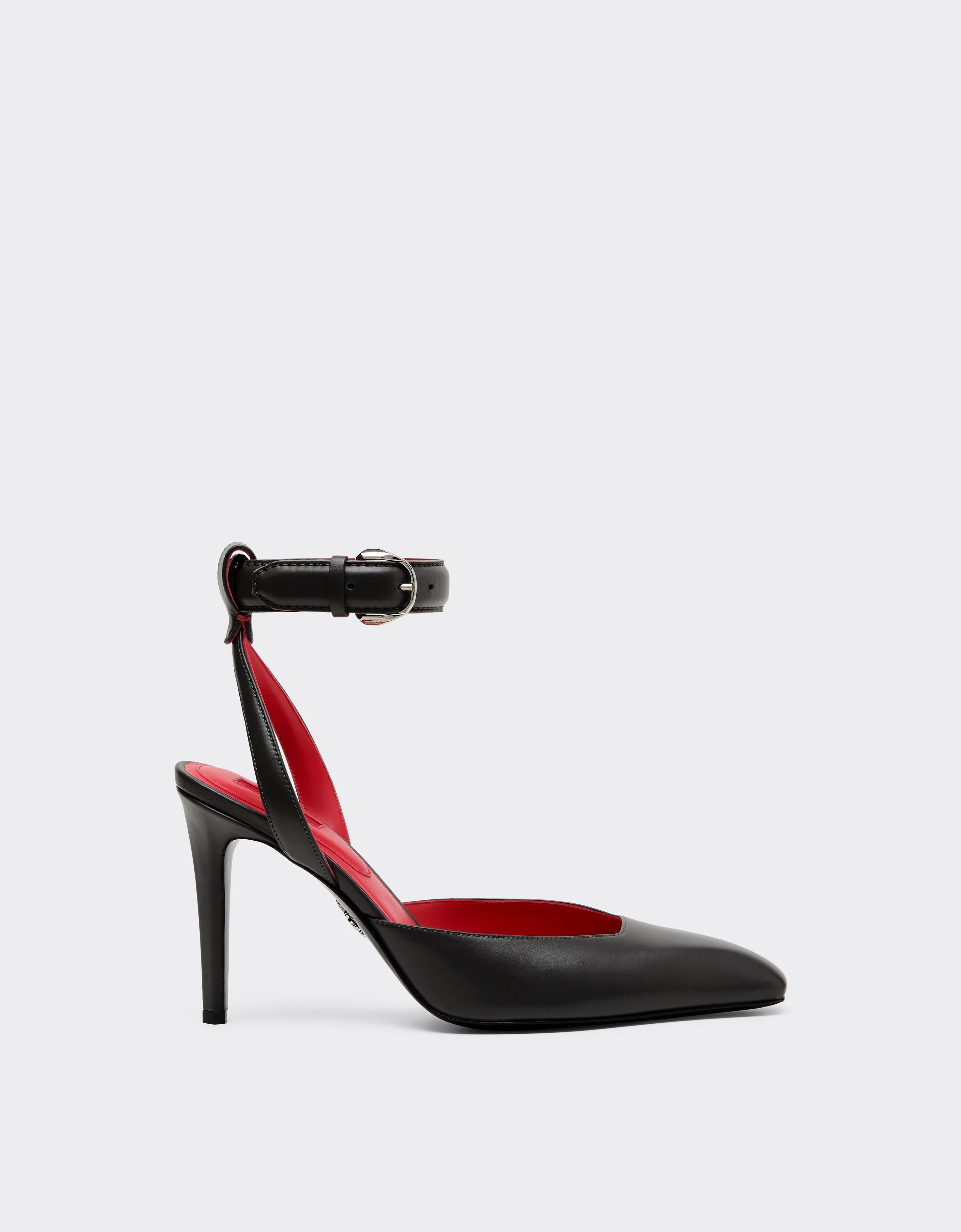 EDGE SANDAL HEEL H85 LEATHER