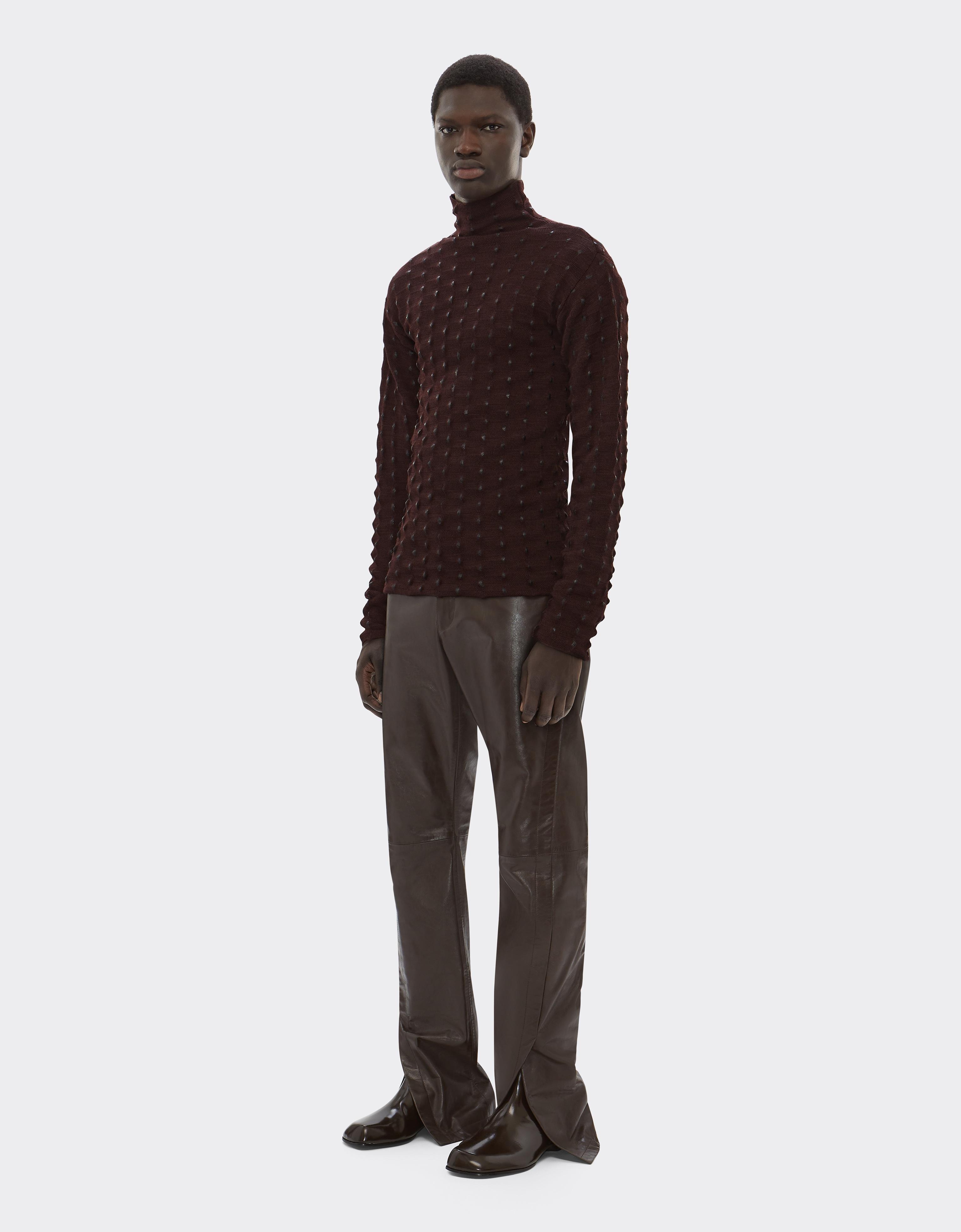 Wool and Cotton Turtleneck