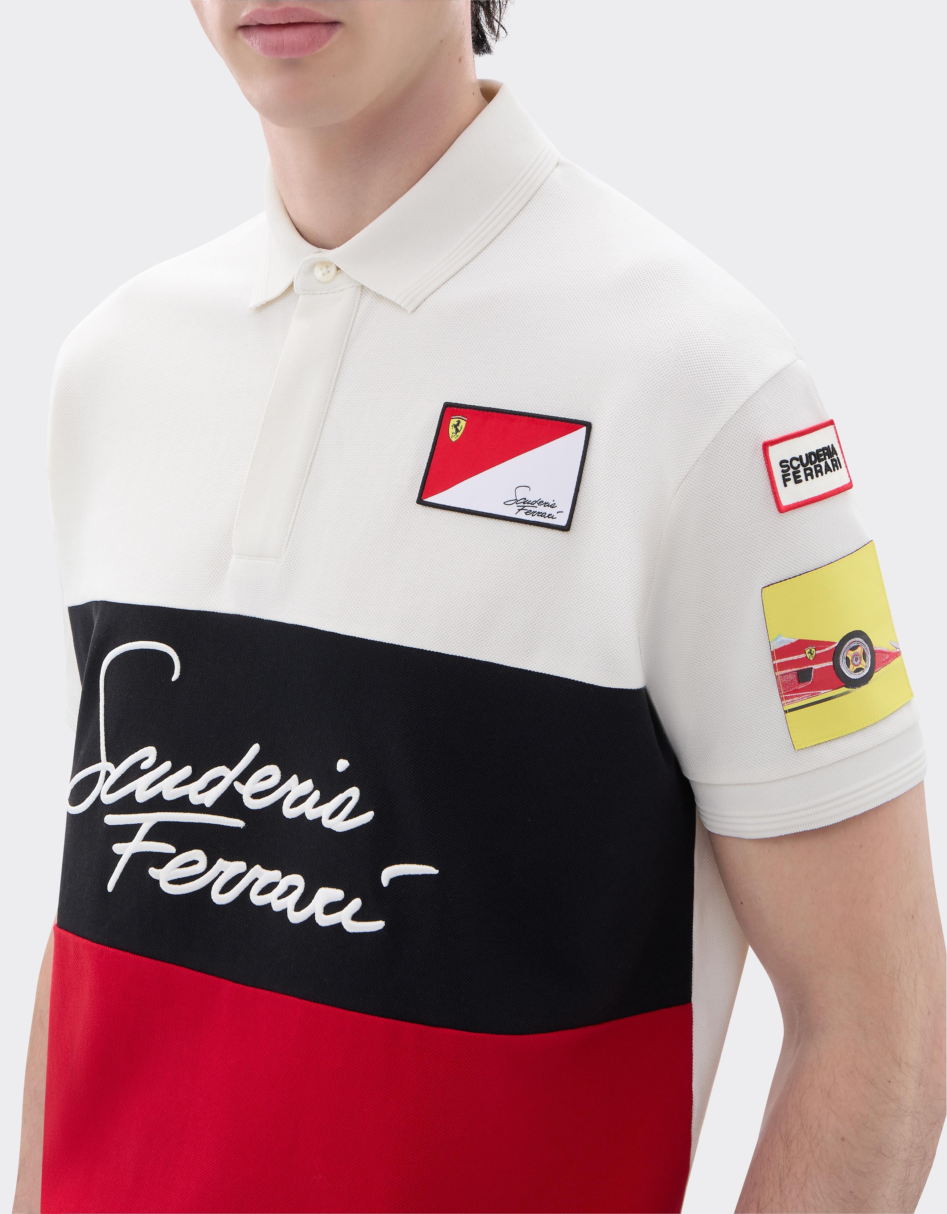Scuderia Ferrari cotton polo shirt