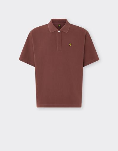 Scuderia Ferrari cotton polo shirt