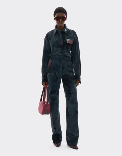 Corduroy Trousers with Oversized Pockets