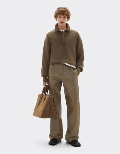 Wool and Cotton Polo Shirt