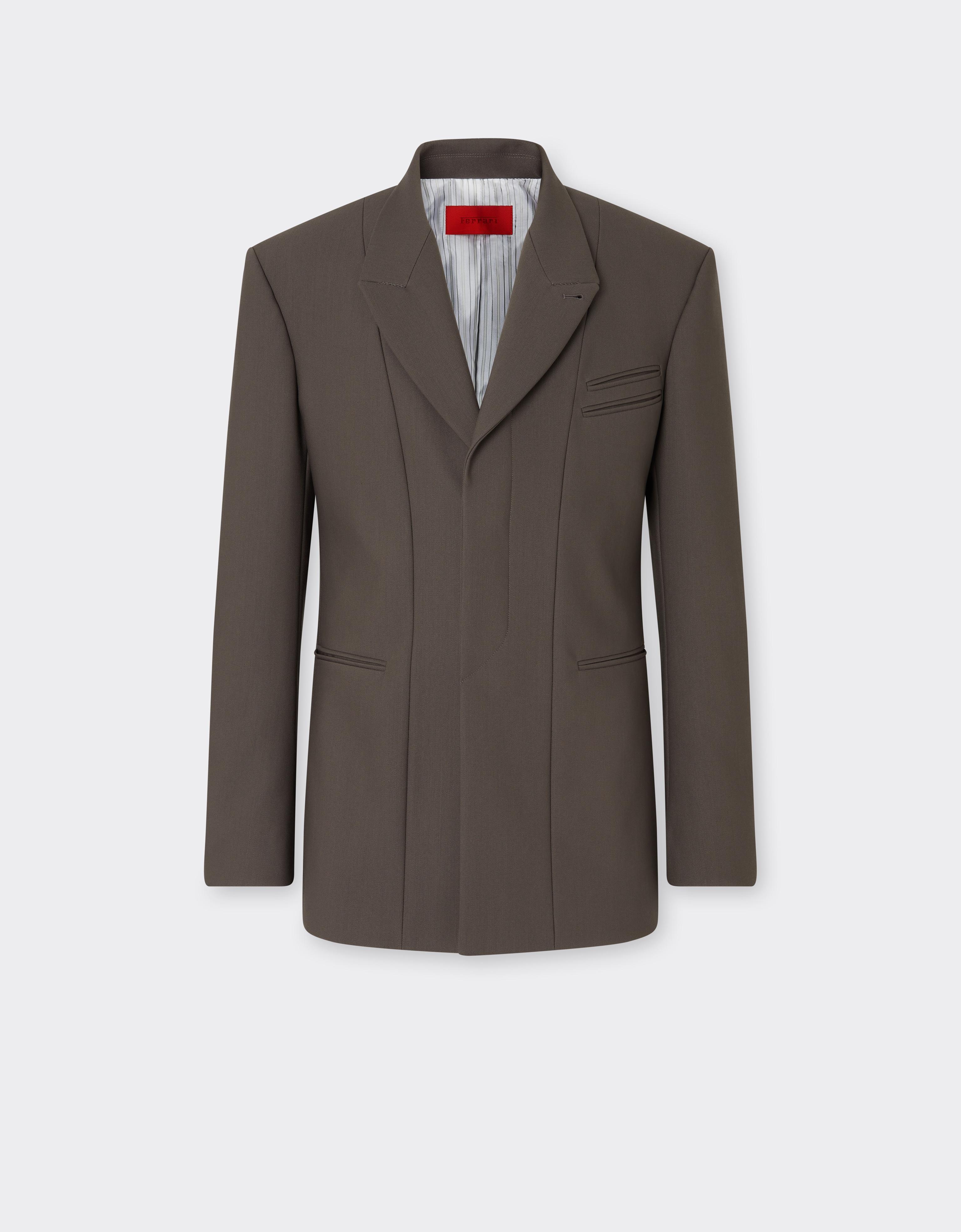 Single-breasted Crepe Blazer