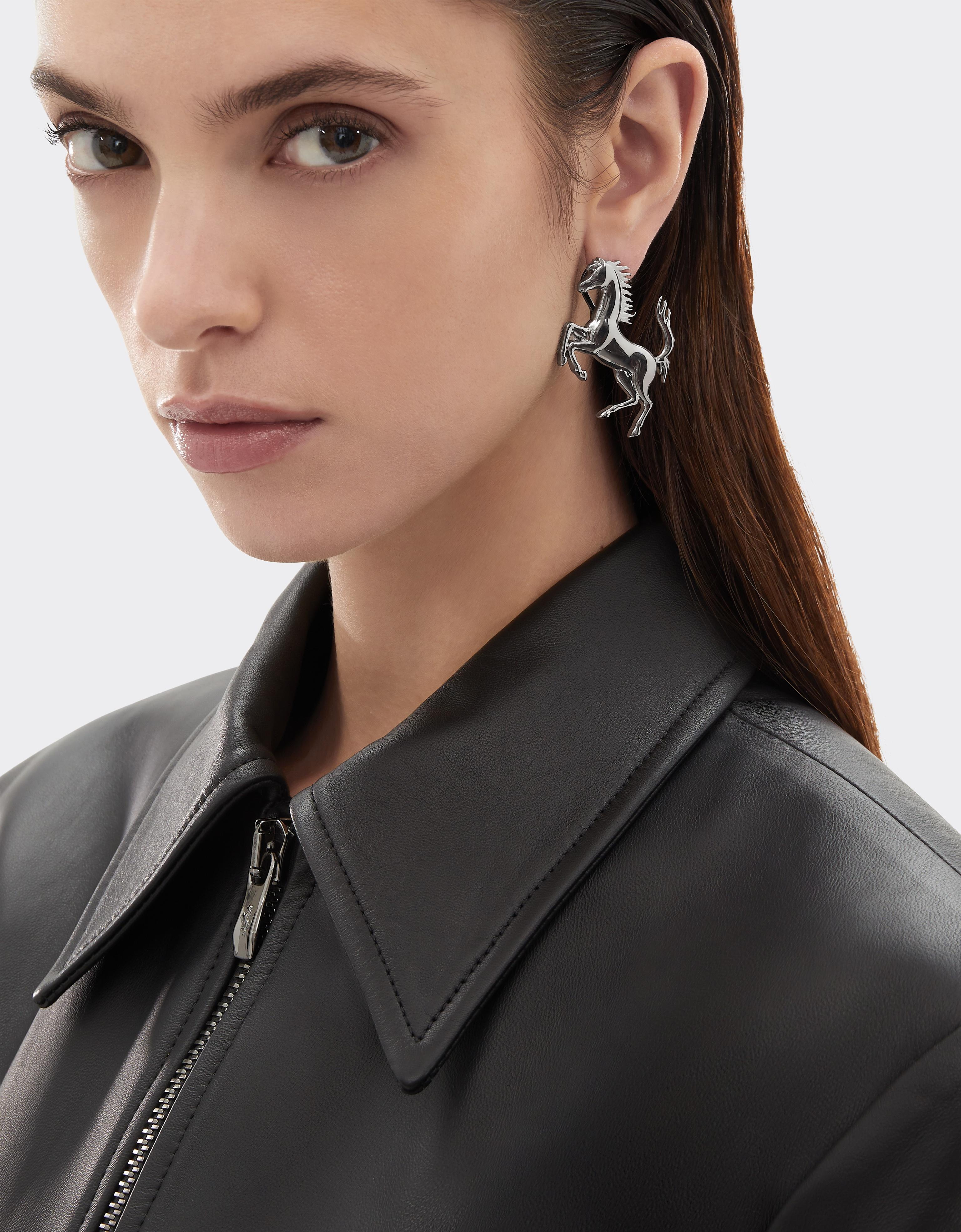 Boucles d'oreilles avec Cheval cabré