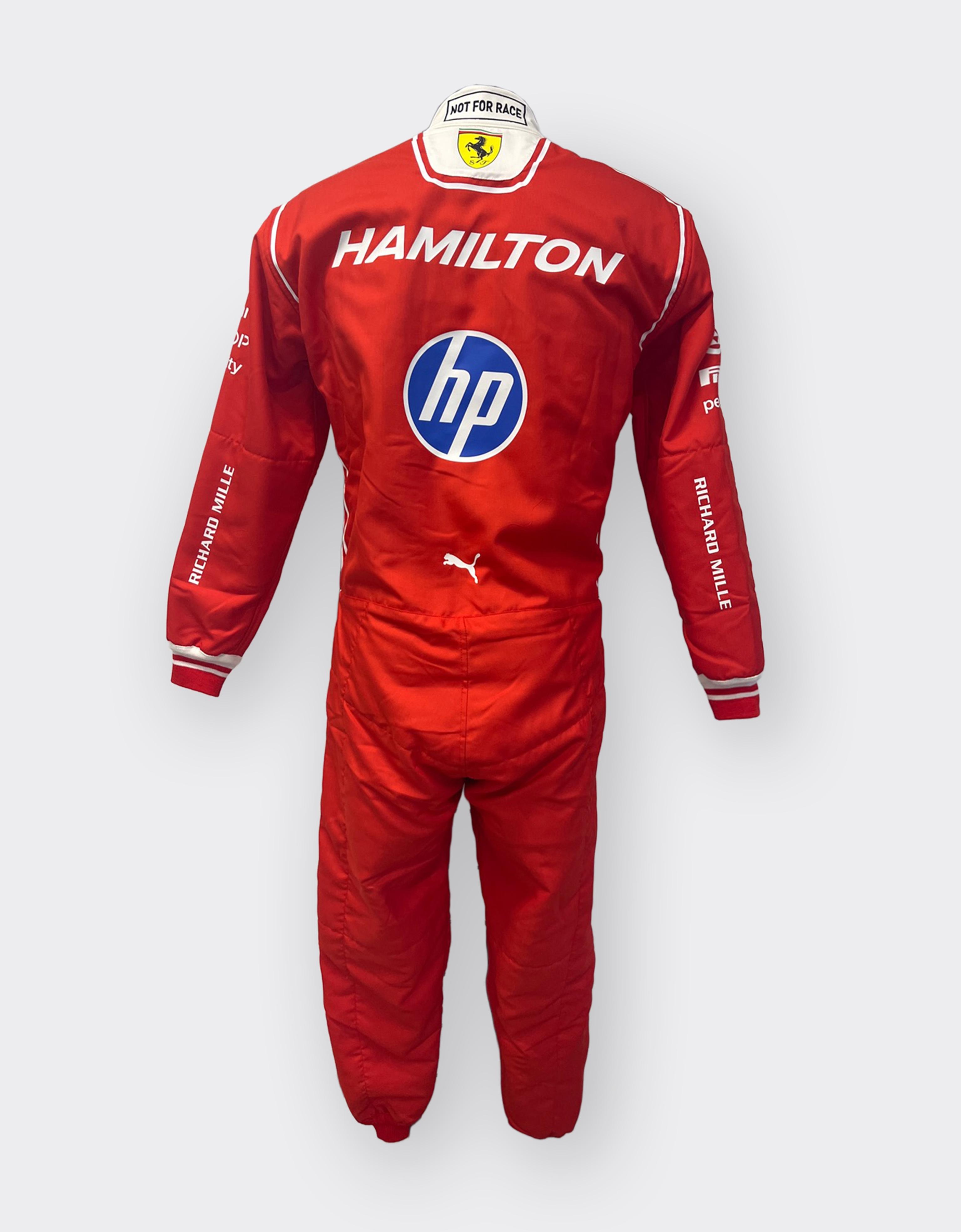 Mono de carrera Hamilton Replica 2026 Puma para Scuderia Ferrari HP