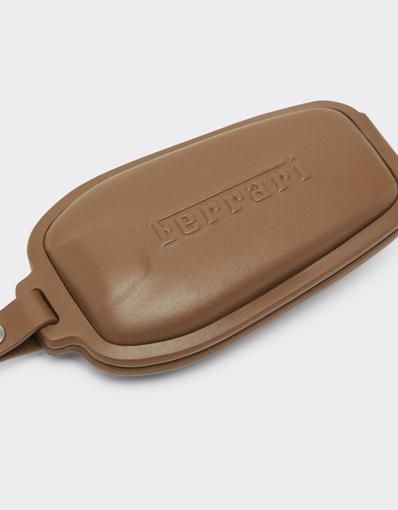 Smooth Leather Keyring