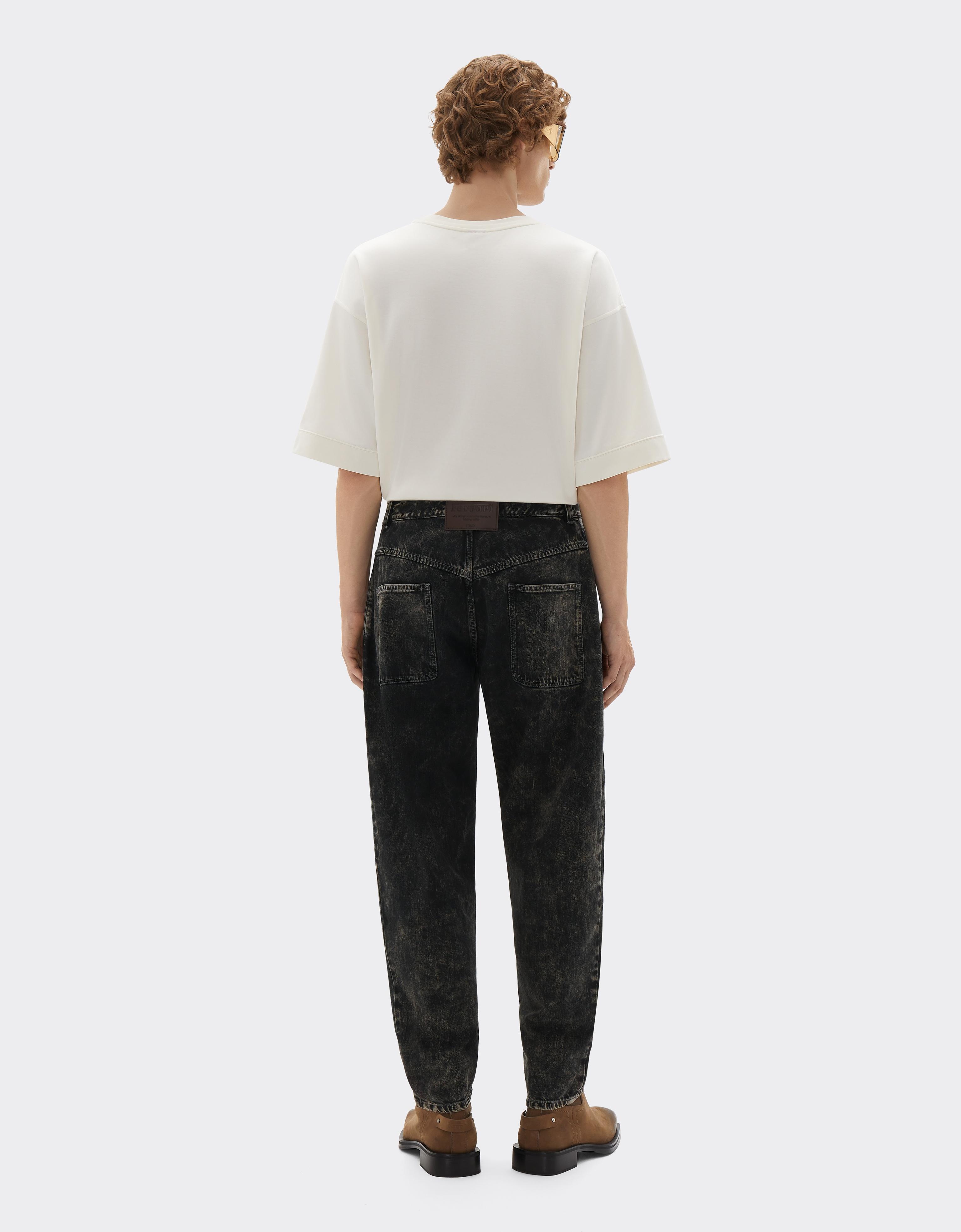 Reconditioned by Ferrari denim trousers for the 2026 Silverstone Grand Prix