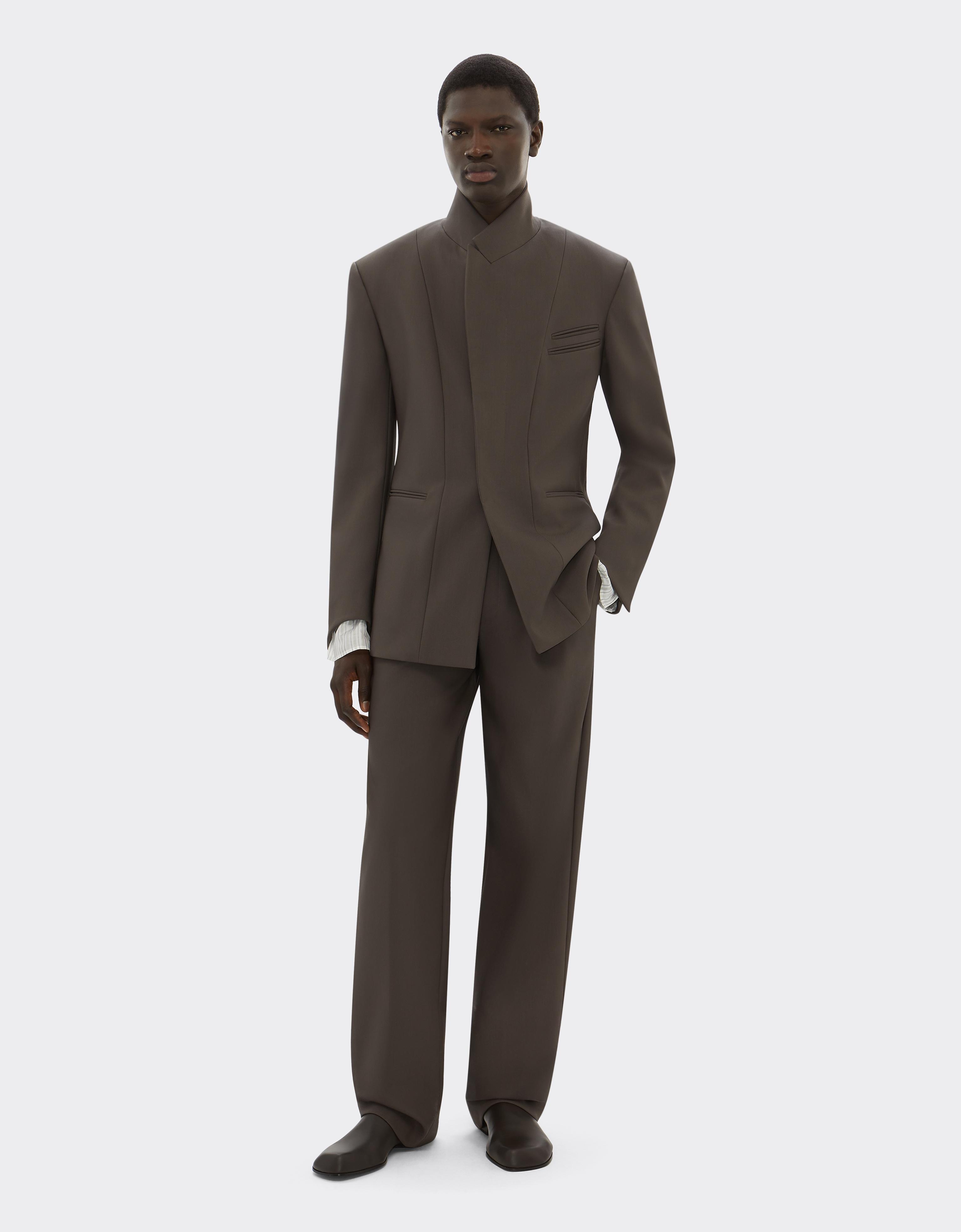 Single-breasted Crepe Blazer