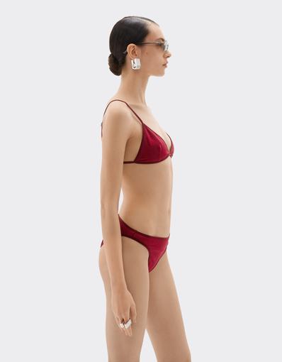 Bikini bottoms with Prancing Horse motif